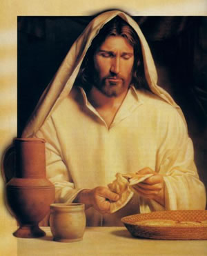 Jesús parte el pan Jesús parte el pan
