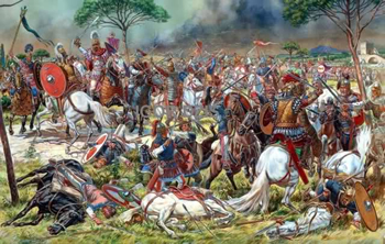 Belisario destruye a los ostrogodos