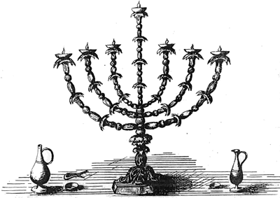 El candelero de 7 brazos El candelero de 7 brazos