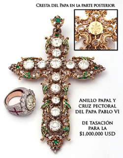 La cruz del pectoral La cruz del pectoral