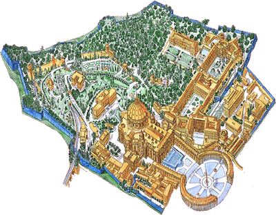 Mapa del Vaticano Mapa del Vaticano