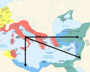 Roma Imperial y sus conquistas horizontales Roma Imperial y sus conquistas horizontales