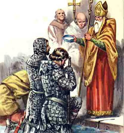Tribus paganas aceptan el cristianismo Tribus paganas aceptan el cristianismo