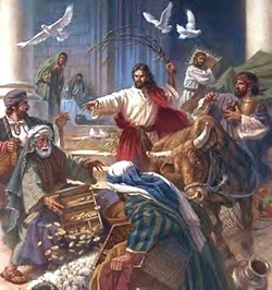 Jesus en el templo